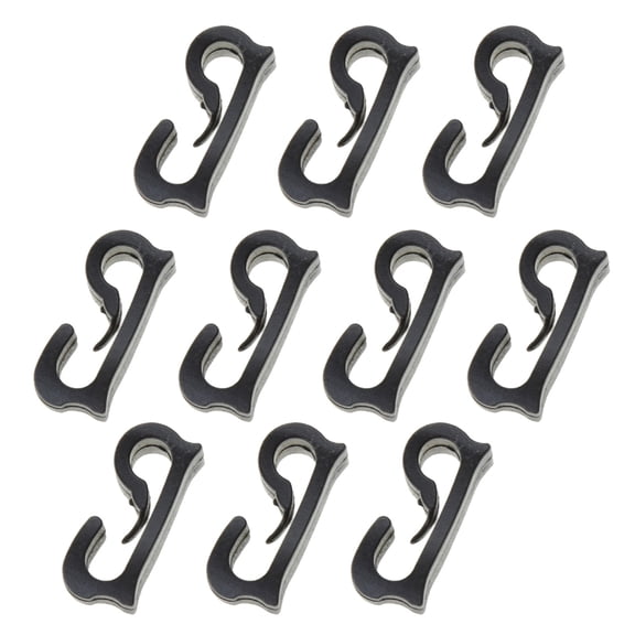 Gieenan 10Pcs Clamps Set Trap Clips Tent Snaps Hangers Camping Clamp Clips Tent Hooks