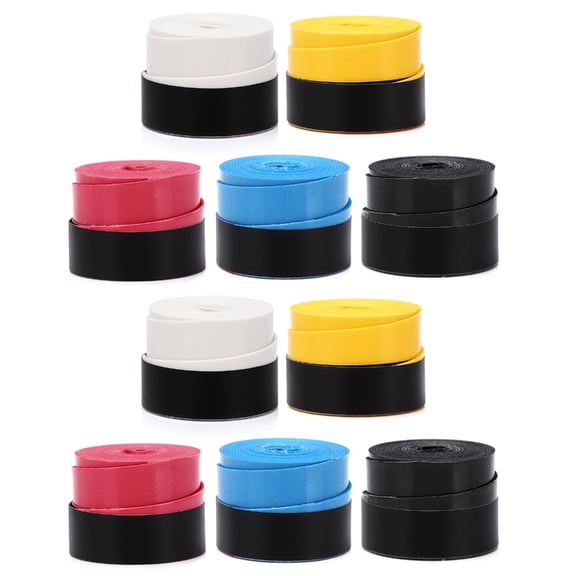 Gieenan 10Pcs Sweat Absorption Tennis Rackets Grip Antislip Tennis Grip Head Overgrips