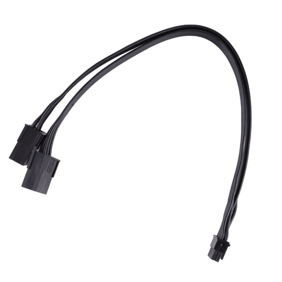 Gieenan 12-Pin to Two 8Pin (6+2P) PCIe GPU Power Extension Cable for RTX30 Series Power Cord 30cm 11.8in for Graphics Card