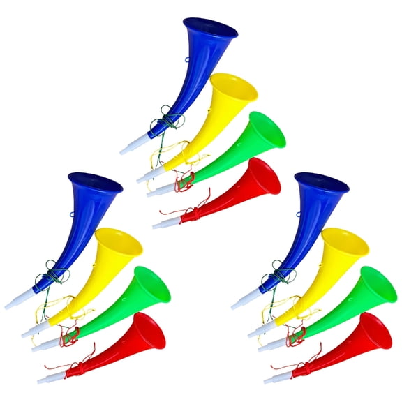 Gieenan 12Pcs Party Blow Horns Loud Cheering Tool Perfect For Sports And Gatherings