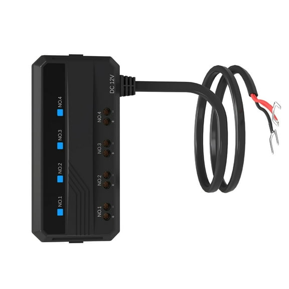 Gieenan 12V Fuse Terminal Block With 4 Mini Slots 20A Current For Automotive Wiring Projects Water Resistant