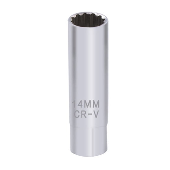 Gieenan 14mm Spark Plugs Socket with Spring Clip Prevents Slippage for Long Lastings Use