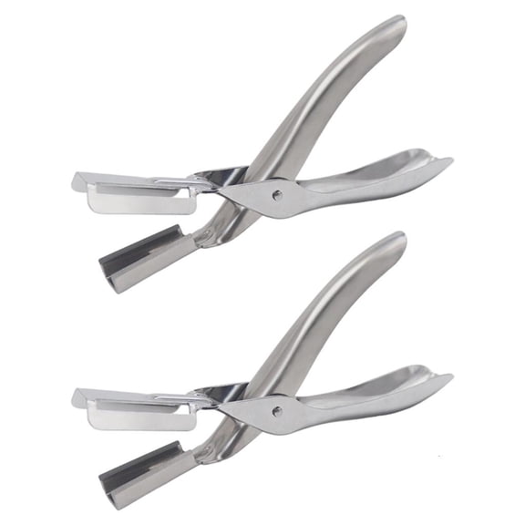 Gieenan 2 Pack Kitchen Tool Steel Crawfish Shucker Seafood Sheller Ergonomic Designs