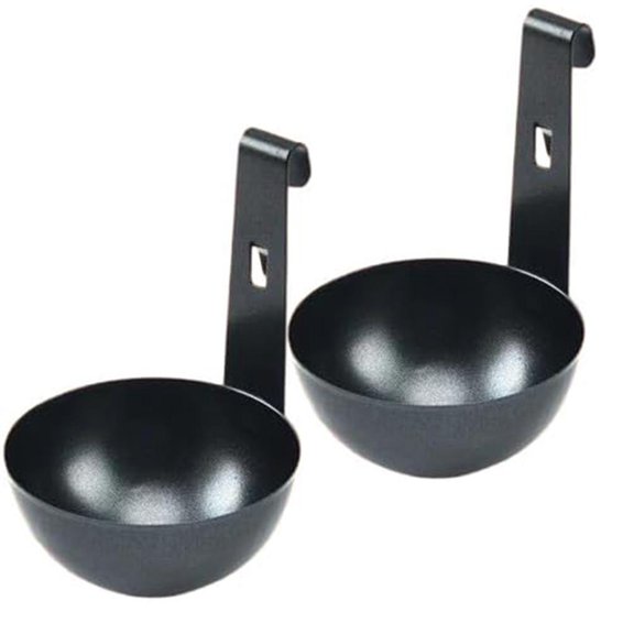 Gieenan 2Pcs Functional Eggs Poacher Cups Hangable Eggs Boiler for Home and Outdoor Use
