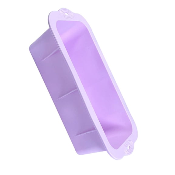 Gieenan 2Pcs/Set Easy to Clean Toast Moulds Silicone Cake Bread Mold Baking Accessories