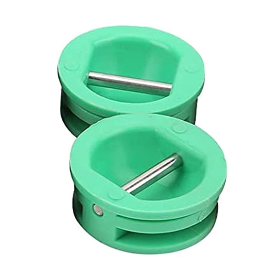 Gieenan 2Pcs Surfboard Leash Round Cup Longboards Leash Plug PVC Surfboard Foot Rope Cup
