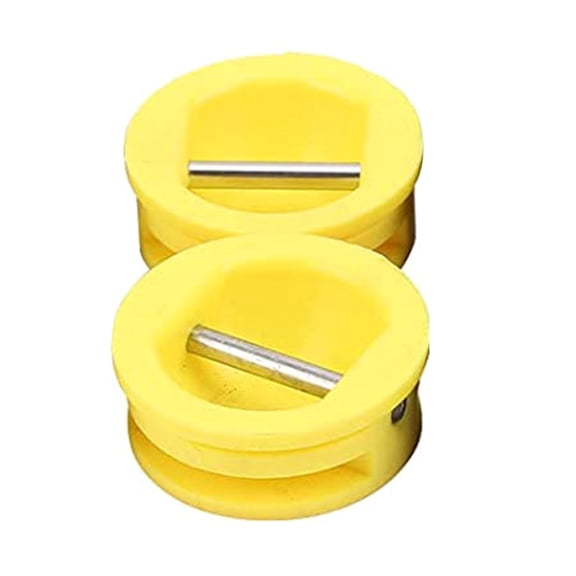 Gieenan 2Pcs Surfboard Leash Round Cup Longboards Leash Plug PVC Surfboard Foot Rope Cup