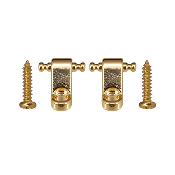 Gieenan 2pcs Roller Guitar String Tree Guides Retainers Standard Roller String Guides