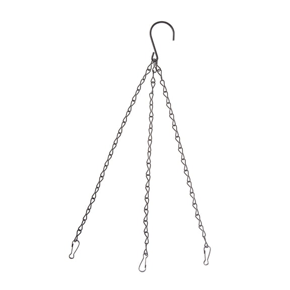 Gieenan 3 Point Flower Pot Chain Garden Plant Hangers Hanging Chain Accessories