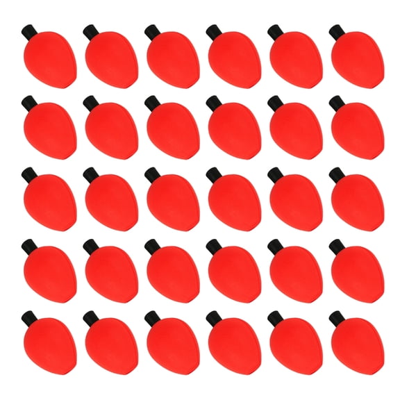 Gieenan 30pcs Foam Strikes Indicators Float Floating Bobber Indicator for Trout