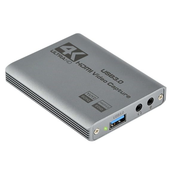 Gieenan 4K Video Capture Card USB 3.0 to HDTV Video Grabbers Recorder for Game Camcorder