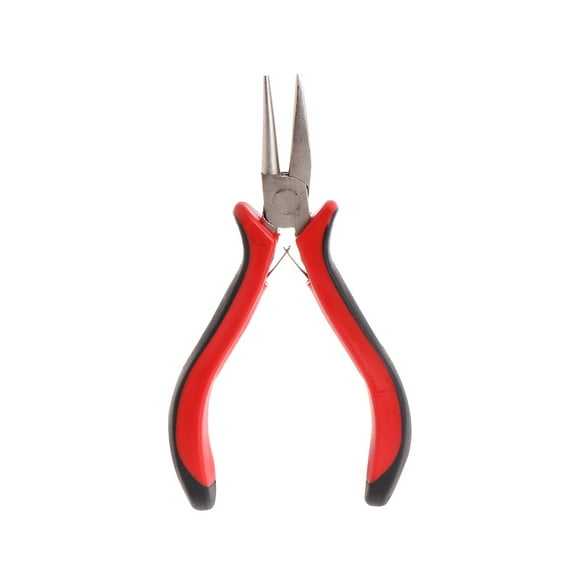 Gieenan 5 Inches Long Nose Pliers with Long Tapering Mini Pliers for Bending Wire