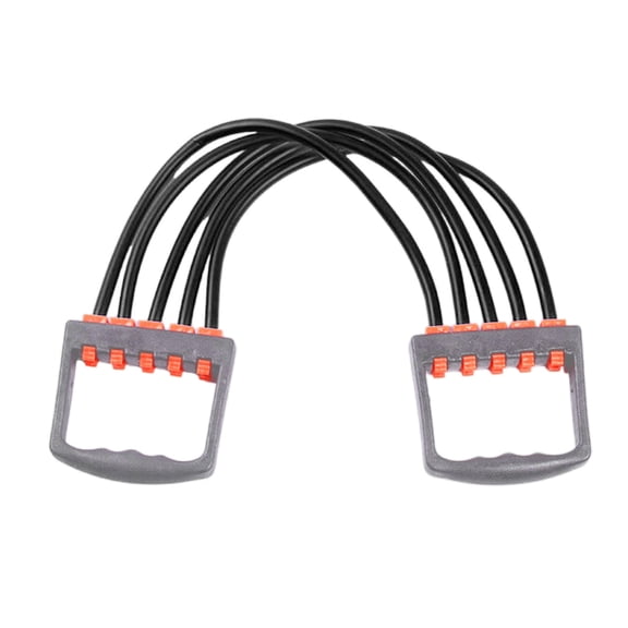 Gieenan 5 Tube Chest Expander Muscle Pull Exerciser Chest Arm Chest Expander Adjustable