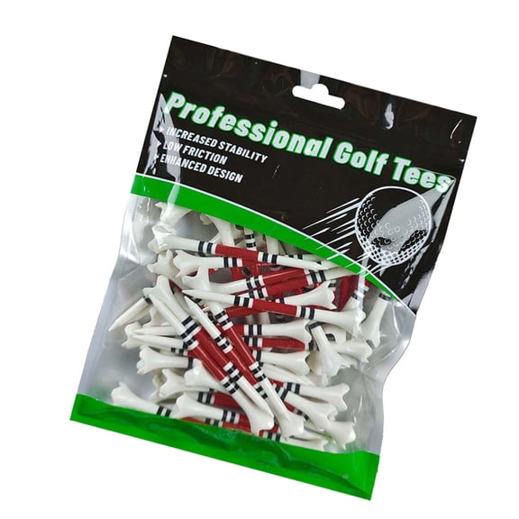 Gieenan 50pack Golf Practice Tees Professional Tees System Stable Creative Golf Tees