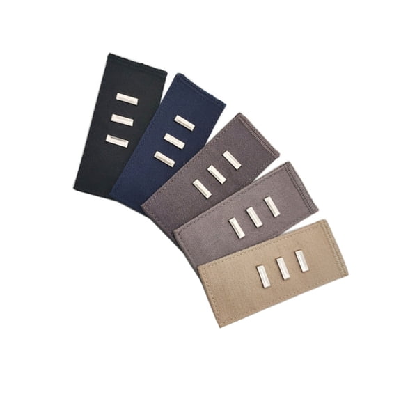Gieenan 5Pcs Adjustable Waist Button Extenders No Sew Elastic Waistband Extenders Trousers Waist Extension Button for Pants