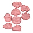 thumbnail image 1 of Gieenan 8 PCS Cookie Cutter Set Plastic Material Cutter Thanksgiving Series Biscuit Mold, 1 of 9