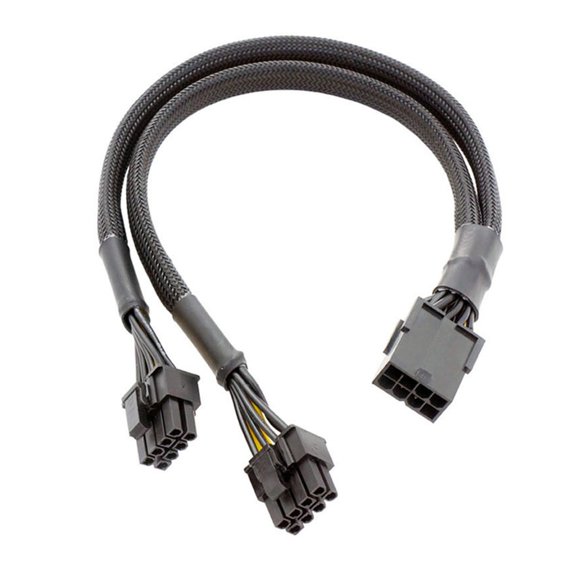 Gieenan 8Pin to 8Pin (6+2P) PCIExpress Video Card Power Adapter Cable 8pin 6+2pin PCIE