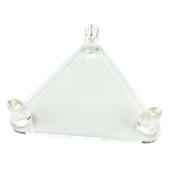 Gieenan Acrylic Ball Stand Acrylic Triangular Display Stand Holder For Football Basket