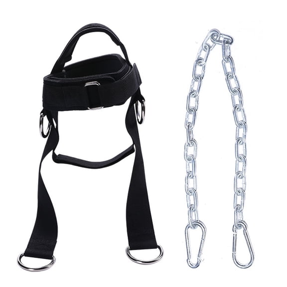 Gieenan Adjustable Fitness Neck Head Harness Neck Trainer Sports Neck Training Exerciser