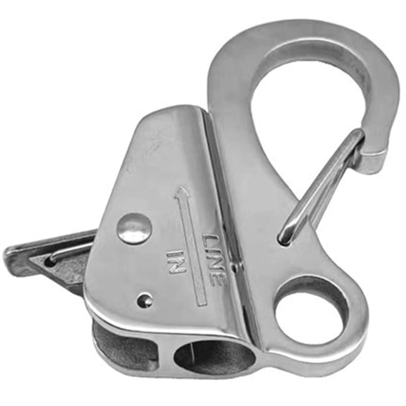 Gieenan Adjustable Line Length Sliding Anchors Hook Stainless Steel Spring Hook Boats Fastener Holder For Kayak, Pontoon Boats