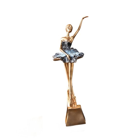Gieenan Ballet Dancer Sculpture Girl Sculpture Modern Home Decoration Resin Art Statue