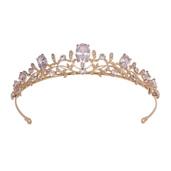 Gieenan Bridal Crystal Tiaras Crowns Princess Queen Pageant Prom Rhinestone Hair Jewelry