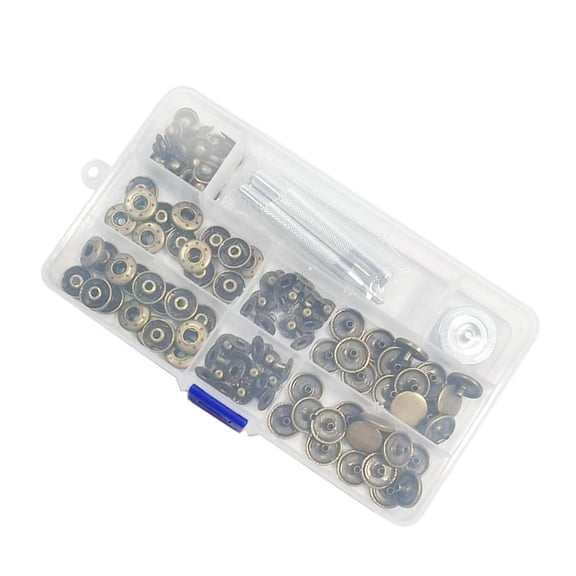 Gieenan Button Fasteners and Install Tool Set for Clothes Repair Craft