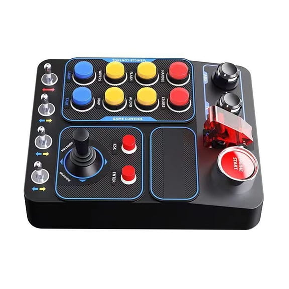 Gieenan CB1 Racing Emulator Controller with 30 Customizable Key and 7 Light Effects
