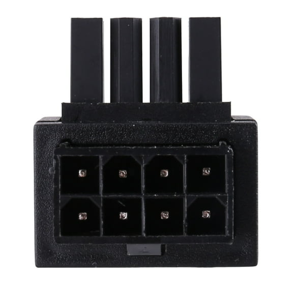 Gieenan CPU 8Pin Female to Male Power Connector Adapter GPU PCIe 8Pin 90 Degree Connector for Desktop Graphics Card