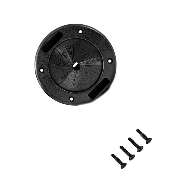 Gieenan Cable Pass Through Grommet Large Split Grommet for Home Cable Management