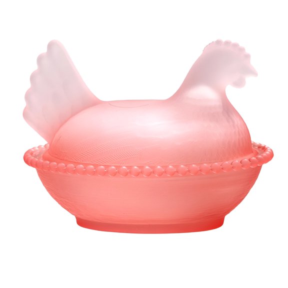 Gieenan Candy Jar with Lid Hen on Nest Candy Dish,Candy Cookie Jar Biscuits Container