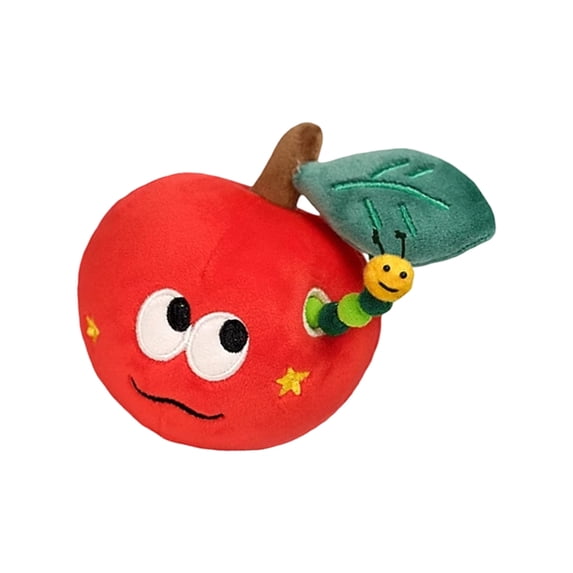 Gieenan Car Ornament Plush Apples Pendant Decorations Gift Plush Apples Charm Keychain