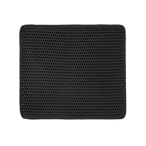 Gieenan Cats Litter Mat Litter Trapping Honeycomb Double-Layer Design Waterproof Mate
