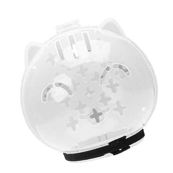 Gieenan Cats Muzzle Protective Head Cover Headgear With Adjustable and Easy to Wear Antibite Dog Muzzle for Outdoor Activity