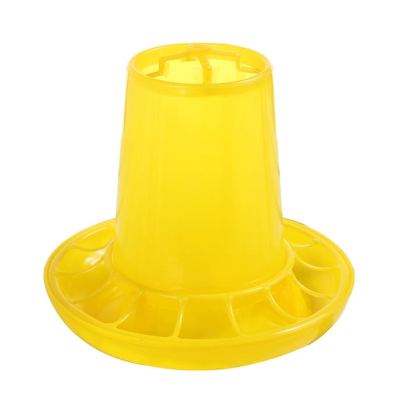 Gieenan Chick Feeder Plastic Food Feeder for Up to 12 Chicks At Once Easy to Fill