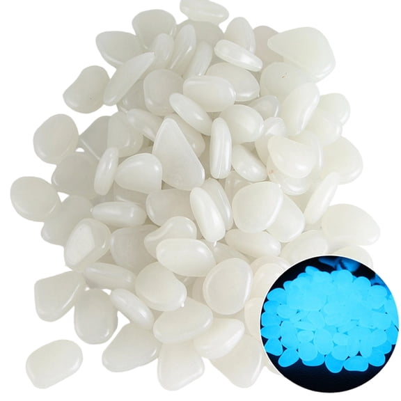 Gieenan Color Solar Charged Pebbles Resin Craft for Creative Garden Substrates Vase Fill