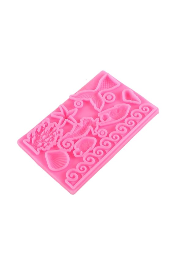 Conch-Starfish-Baking Silicone-Molds for Cake-Decoration Chocolate Soap Crafts