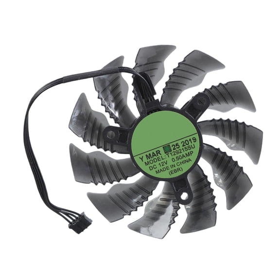 Gieenan Coolers Fan for GTX1660 RTX2070 2060 MINI ITX OC 6G VGA Fan Graphics Card Cooling Fan 12V 4Pin