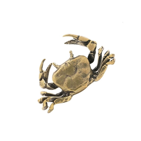 Gieenan Decorative Metal River Crabs Figurine For Bookshelves Desk Display And Gifting