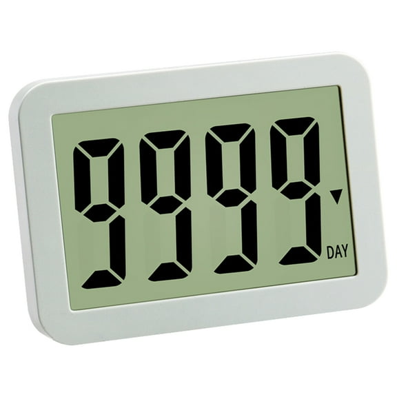 Gieenan Digital Countdown Days Timer 9999 Days CountDown Days Timer with Magnetic Back Multifunction Electronic Timer
