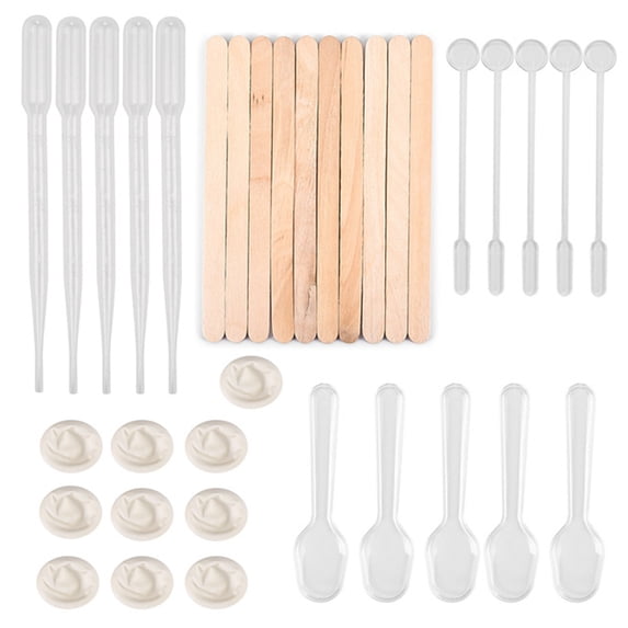 Gieenan Disposable Finger Cot Finger Protector Finger Sleeve Clear Plastic Dropper Stick