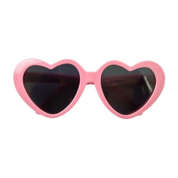 Gieenan Dog Sunglasses Cat Pet Products Cute Heart Reflection Eye Wear Glasses for Small Dog Cat Pet Photos Accessories