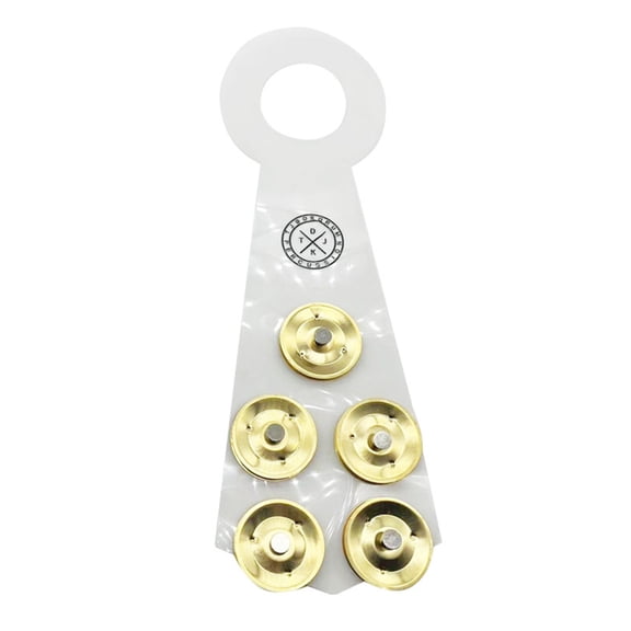 Gieenan Drum Part Set Cymbal Bells Metal Cymbal Rings Drum Cymbal Rings for Drum