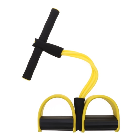Gieenan Elastic Sit Up Pull Rope Workout Bands Sport Training 4 Tube Pedal Ankle Puller