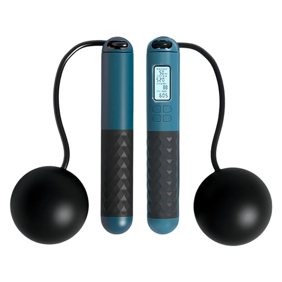 Gieenan Electronic Counting Jumping Rope Skipping Rope Nonslip Handle Exercise Jump Rope