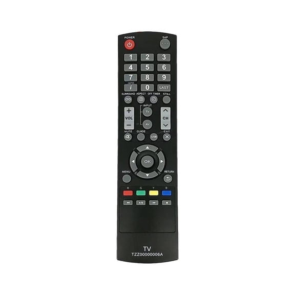 Gieenan Ergonomic Television Controller TZZ00000006A For TC32LC5 TC32LC TVs Shock Resistant Quick Installation Simple Navigation