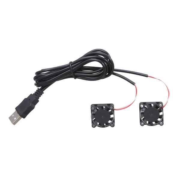 Gieenan Fast Speed 10200RPM DC5V Cooling Fan With USB Cable For Computer Case 3D Printer Small Electronics Cooling