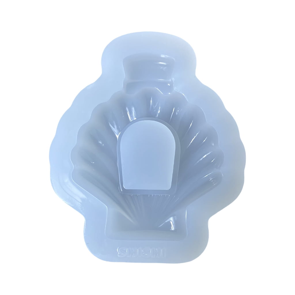Gieenan Food Grade Silicone Shell Mold for Perfume Bottle Glitters ...