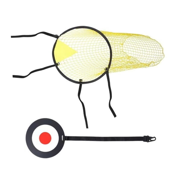 Gieenan Football Goal Shootings Targets Disc with Targets Net Sport Goal Soccer Trackers