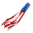 thumbnail image 1 of Gieenan Fourth of Julys Decorations Patriotics Fourth of Julys Outdoor Decors,American Flags USA Windsock White and Blue Decors, 1 of 7